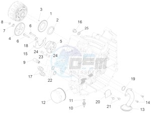 ETV 1200 Caponord Carabinieri drawing Oil pump