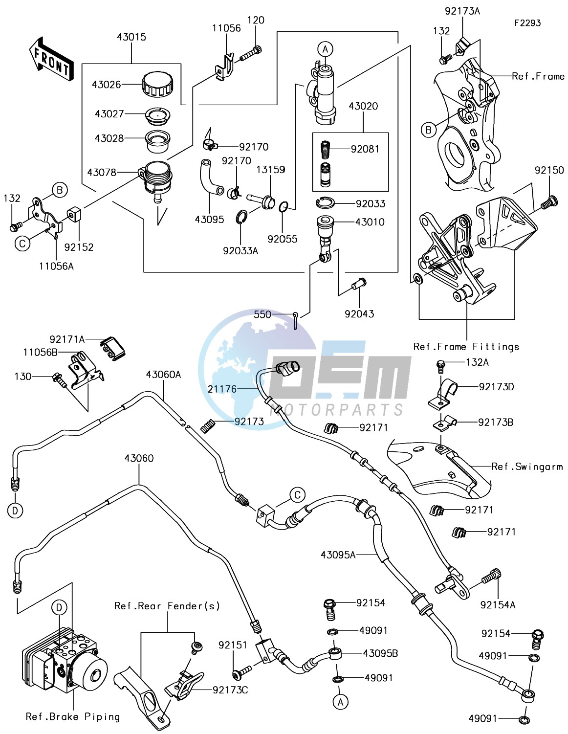 Rear Master Cylinder