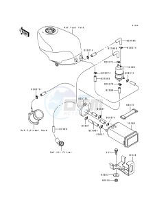 ZX 600 D [NINJA ZX-6] (D1) [NINJA ZX-6] drawing CANISTER