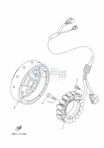 YFM450FWB YFM45KDXK (BJ59) drawing GENERATOR