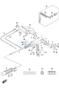 DF 20A drawing Tiller Handle