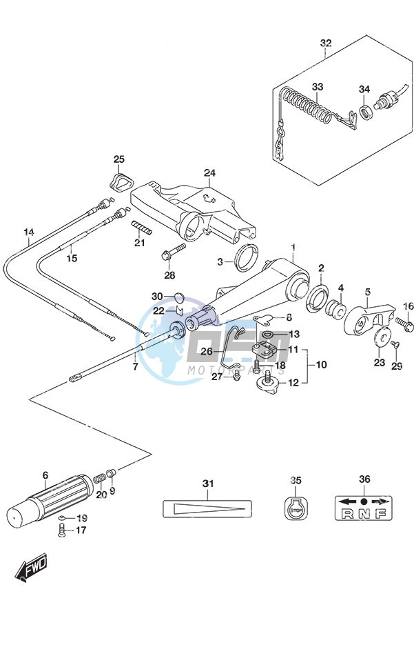 Tiller Handle