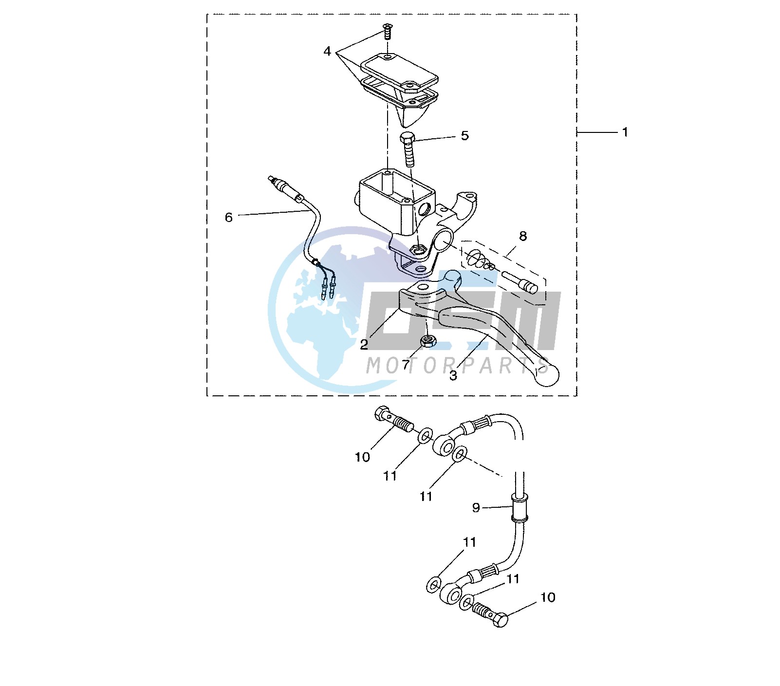 REAR MASTER CYLINDER