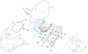 Norge 1200 IE 1200 drawing Electro-Windscreen II