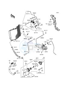 ZZR1400 ABS ZX1400FFFA FR GB XX (EU ME A(FRICA) drawing Water Pipe