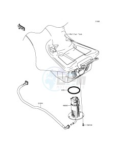 ZZR1400 ABS ZX1400FFF FR GB XX (EU ME A(FRICA) drawing Fuel Pump