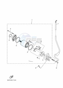 MT-10 MTN1000 (B67P) drawing STARTING MOTOR