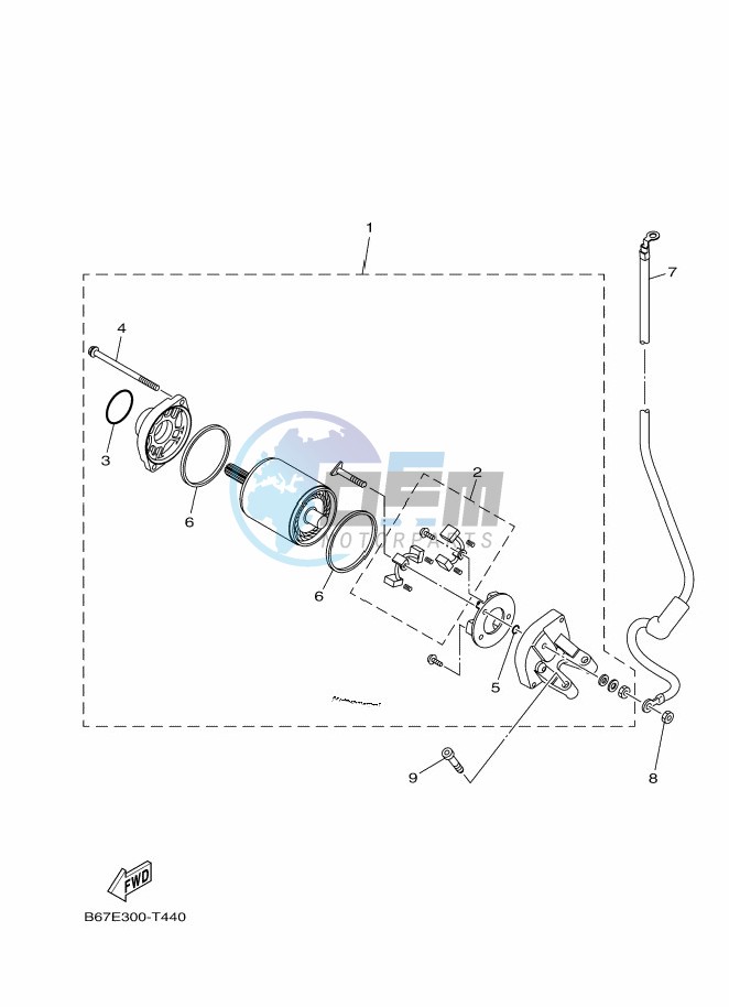 STARTING MOTOR