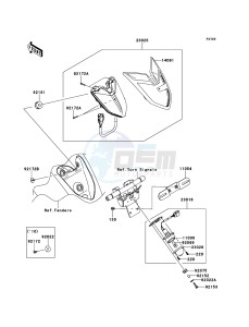 VN1700_CLASSIC_ABS VN1700FCF GB XX (EU ME A(FRICA) drawing Taillight(s)