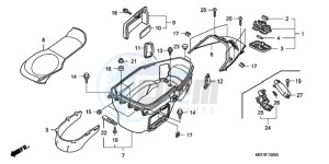 FJS400D9 F / CMF 2F drawing LUGGAGE BOX