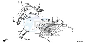 NC750SE NC750S Continue » Europe Direct - (ED) drawing SHELTER