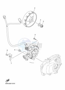 WR250F (BAK9) drawing GENERATOR