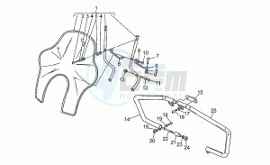 California III 1000 Carburatori Carburatori drawing Windscreen-front bumpers