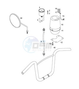 FLEXER_45kmh 50 drawing Handelbar-speedometer-mirror