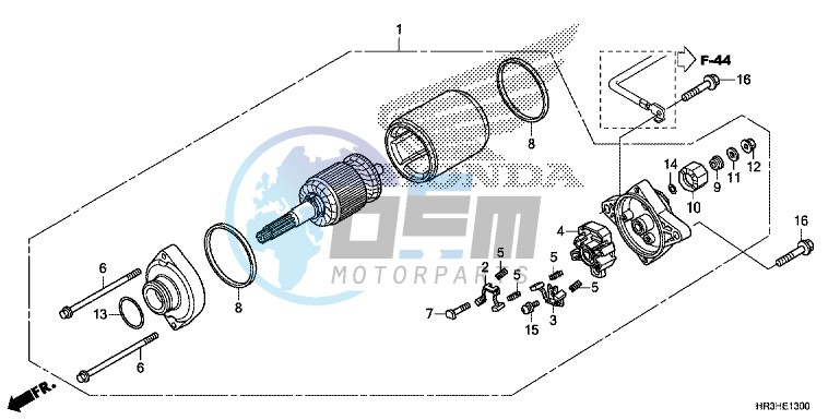 STARTER MOTOR