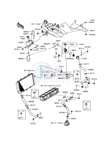 Z800 ABS ZR800BFF FR GB XX (EU ME A(FRICA) drawing Water Pipe