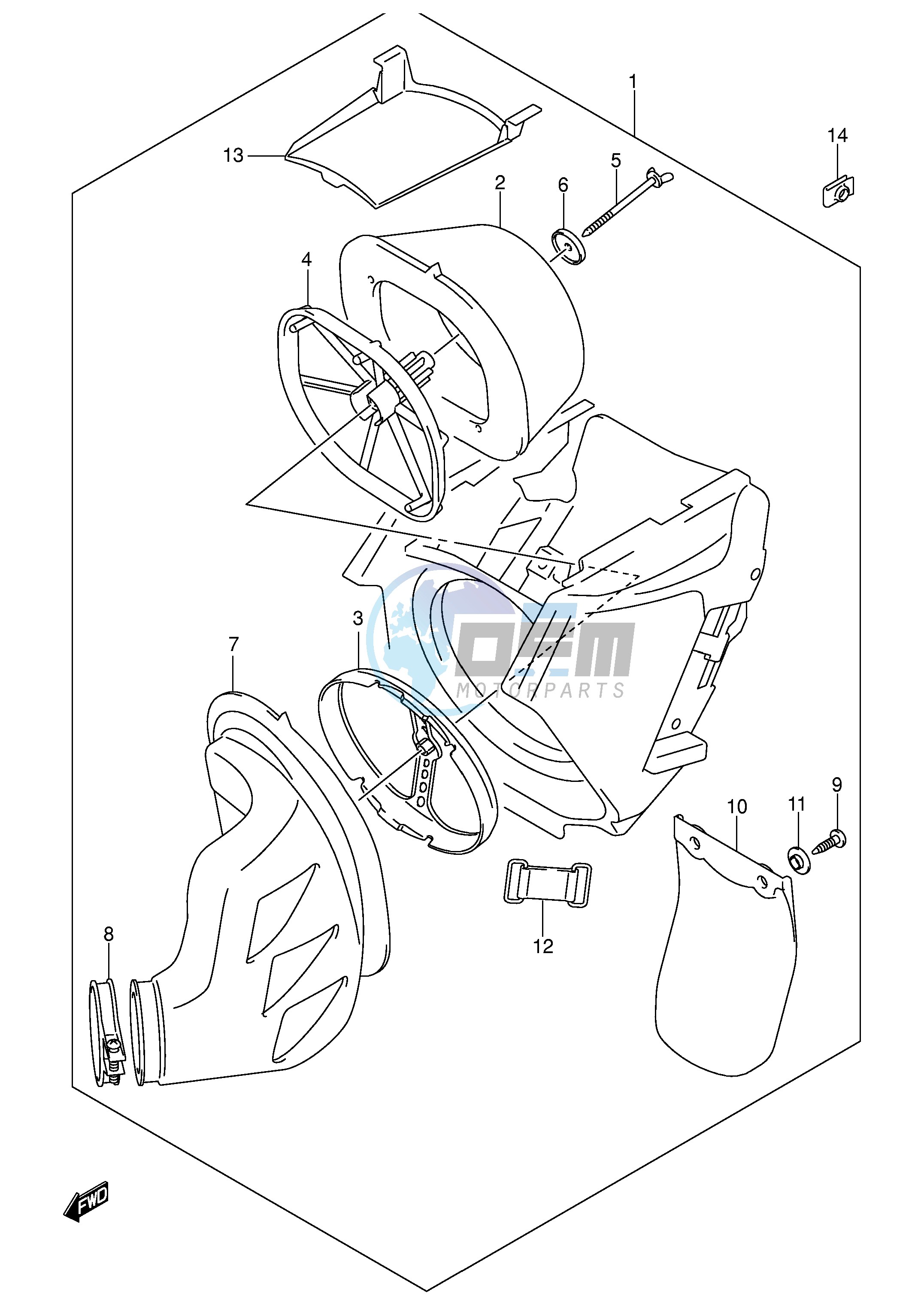 AIR CLEANER (MODEL K1 K2)