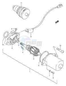 AE50 (E28) drawing STARTING MOTOR