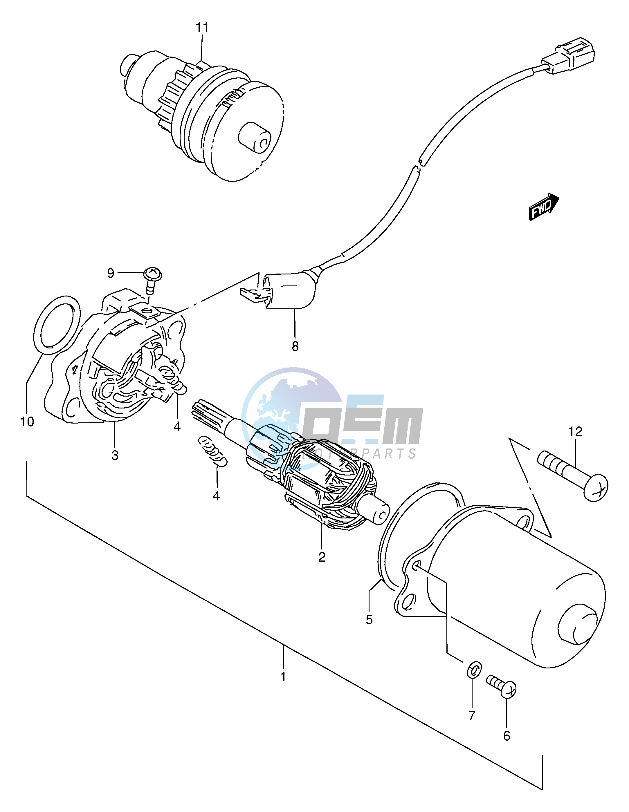 STARTING MOTOR