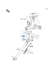 ER-6n ABS ER650D9F GB XX (EU ME A(FRICA) drawing Stand(s)