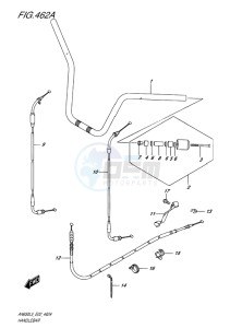 AN650Z ABS BURGMAN EXECUTIVE EU drawing HANDLEBAR