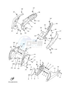 MT09A MT-09 ABS 900 (2DRA 2DRB) drawing SIDE COVER