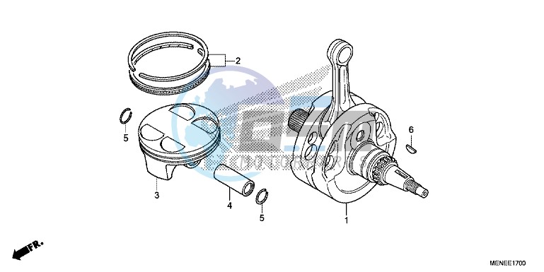 CRANKSHAFT/PISTON