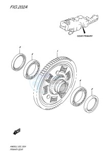 AN650 drawing PRIMARY GEAR