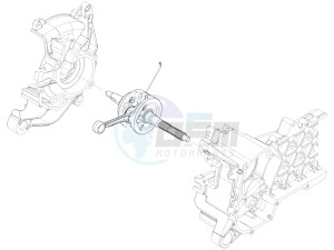 Zip 100 4T 2011-2014 (VieTnam) drawing Crankshaft