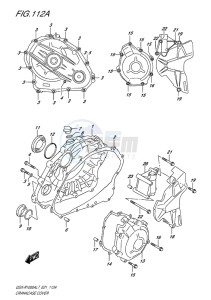 GSX-R1000 EU drawing CRANKCASE COVER