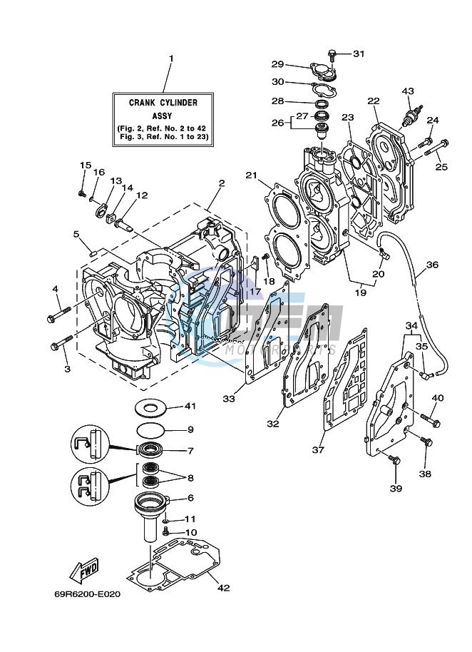 CYLINDER--CRANKCASE