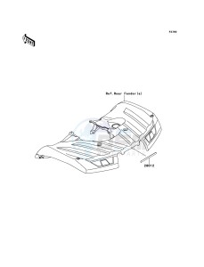 KVF750_4X4_EPS KVF750HCS EU drawing Reflectors