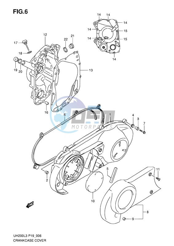 CRANKCASE COVER