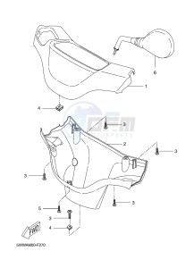 CW50 BW'S (5WWU) drawing COWLING 1