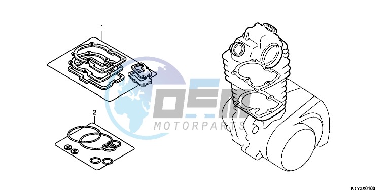 GASKET KIT A