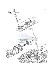 NINJA H2 ZX1000NFF XX (EU ME A(FRICA) drawing Ignition System