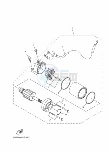 YZF320-A (B2X4) drawing STARTING MOTOR