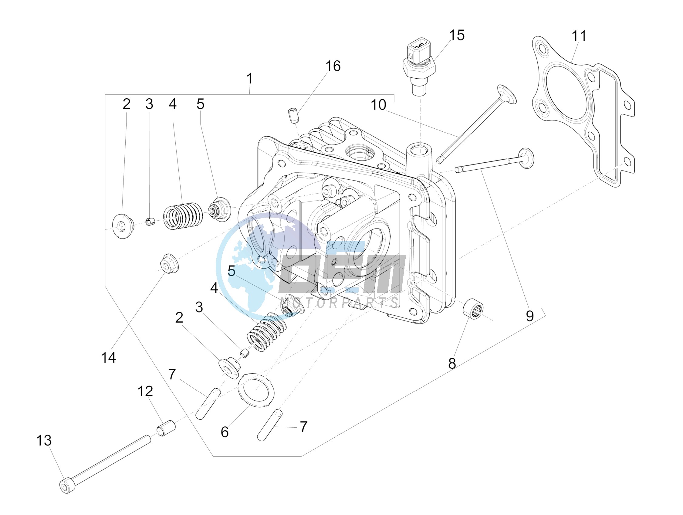 Head unit - Valve