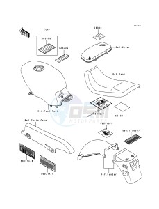 EX 500 A [EX500] (A4-A7) [EX500] drawing LABELS