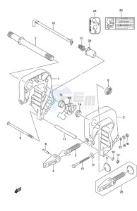 DF 20A drawing Clamp Bracket Remote Control