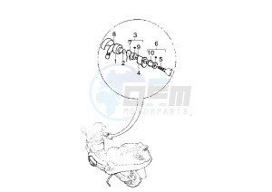 X9 500 drawing Main Switch