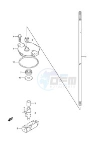 DF 200 drawing Clutch Rod