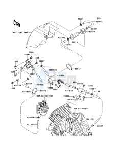 MULE_610_4X4 KAF400ABF EU drawing Fuel Pump