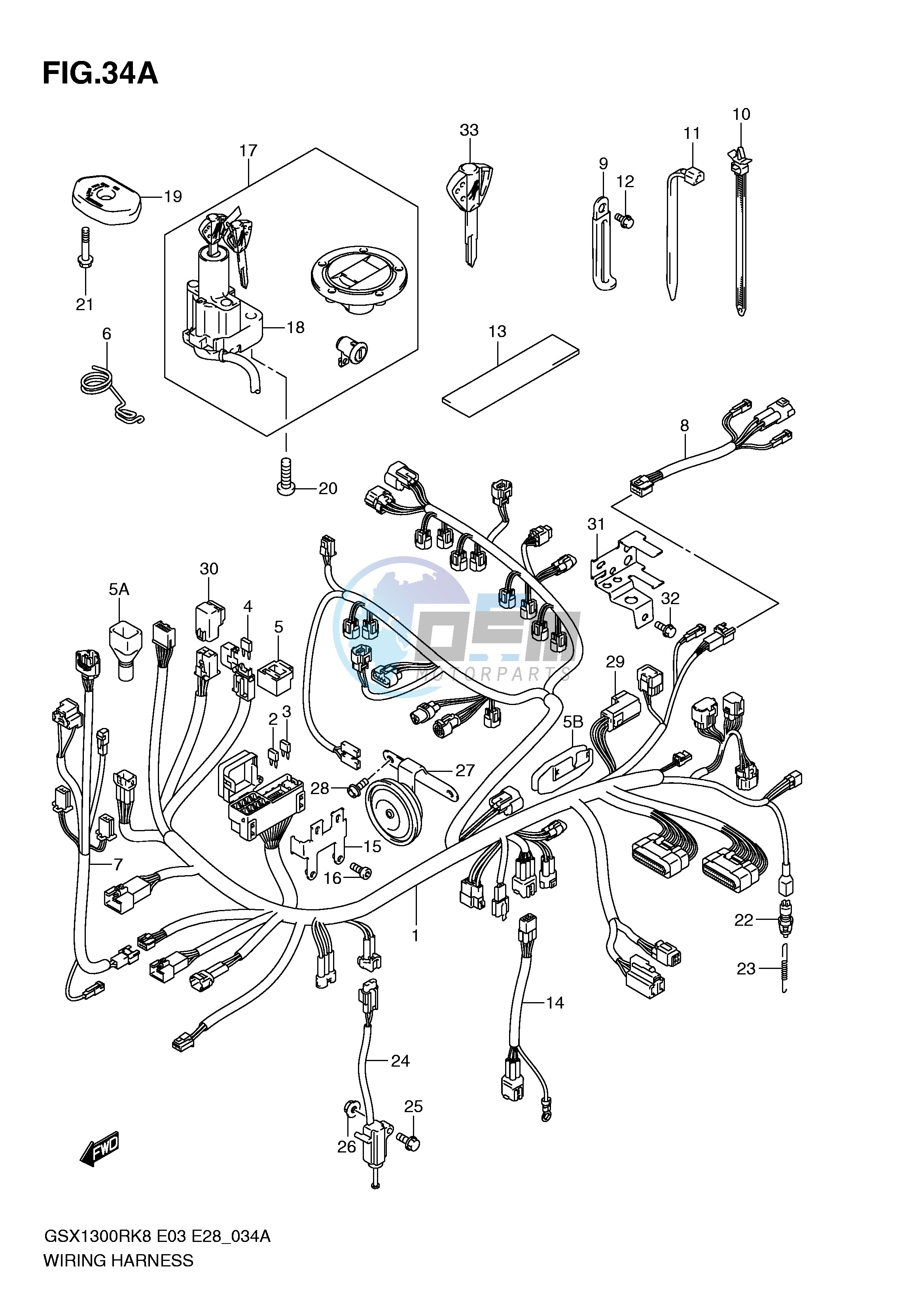 WIRING HARNESS (MODEL L0)