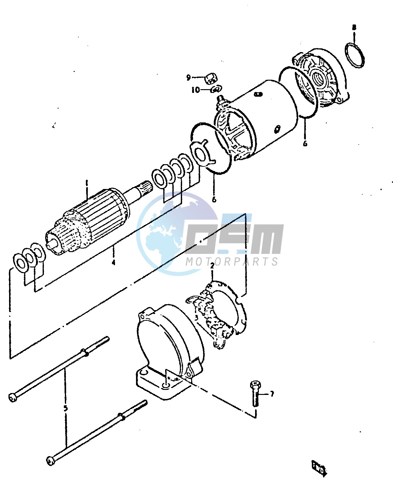 STARTING MOTOR