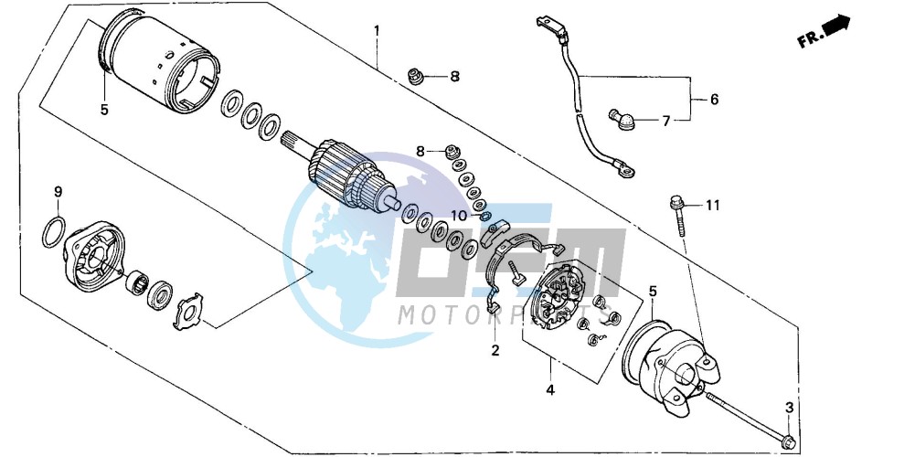 STARTING MOTOR