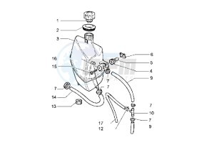 Hexagon 250 GT drawing Expansion tank