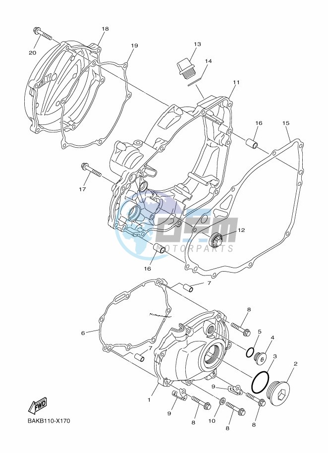 CRANKCASE COVER 1