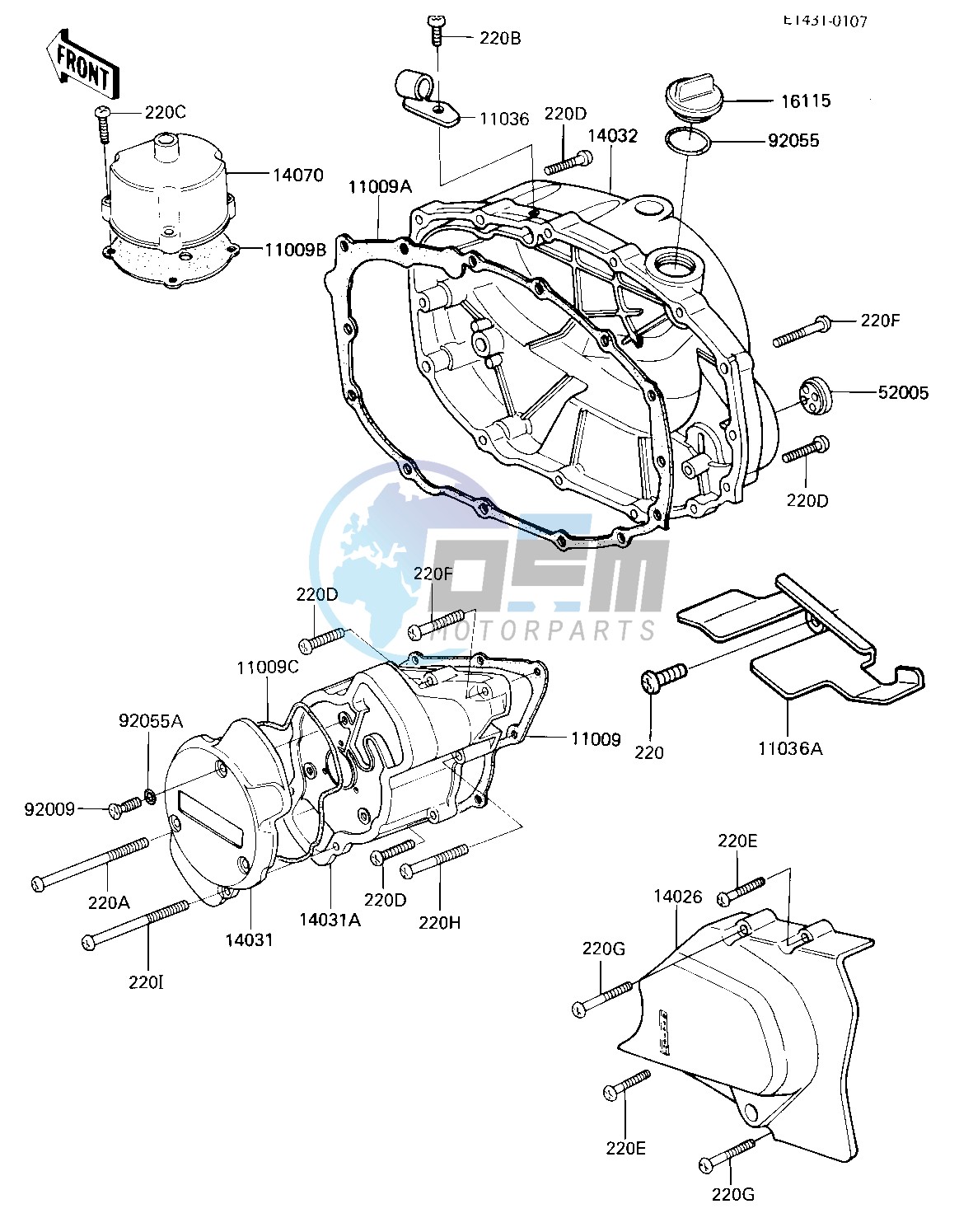 ENGINE COVER-- S- -