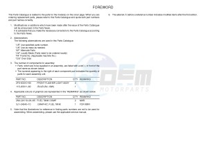 YXE700E YXE70WPXG WOLVERINE R-SPEC EPS (2MB3) drawing .3-Foreword